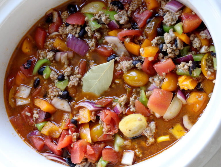 Low Sodium Slow Cooker Mexican Chili - Easy Low Sodium Recipes