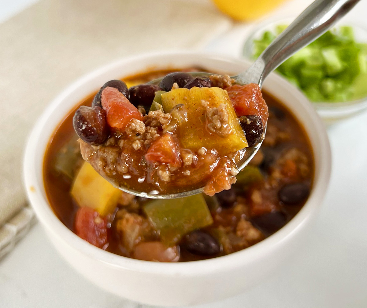 Low sodium instant pot turkey chili